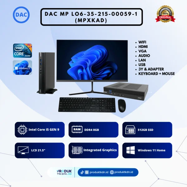 DAC MP LO6-35-215 00059-1 (MPXKAD)