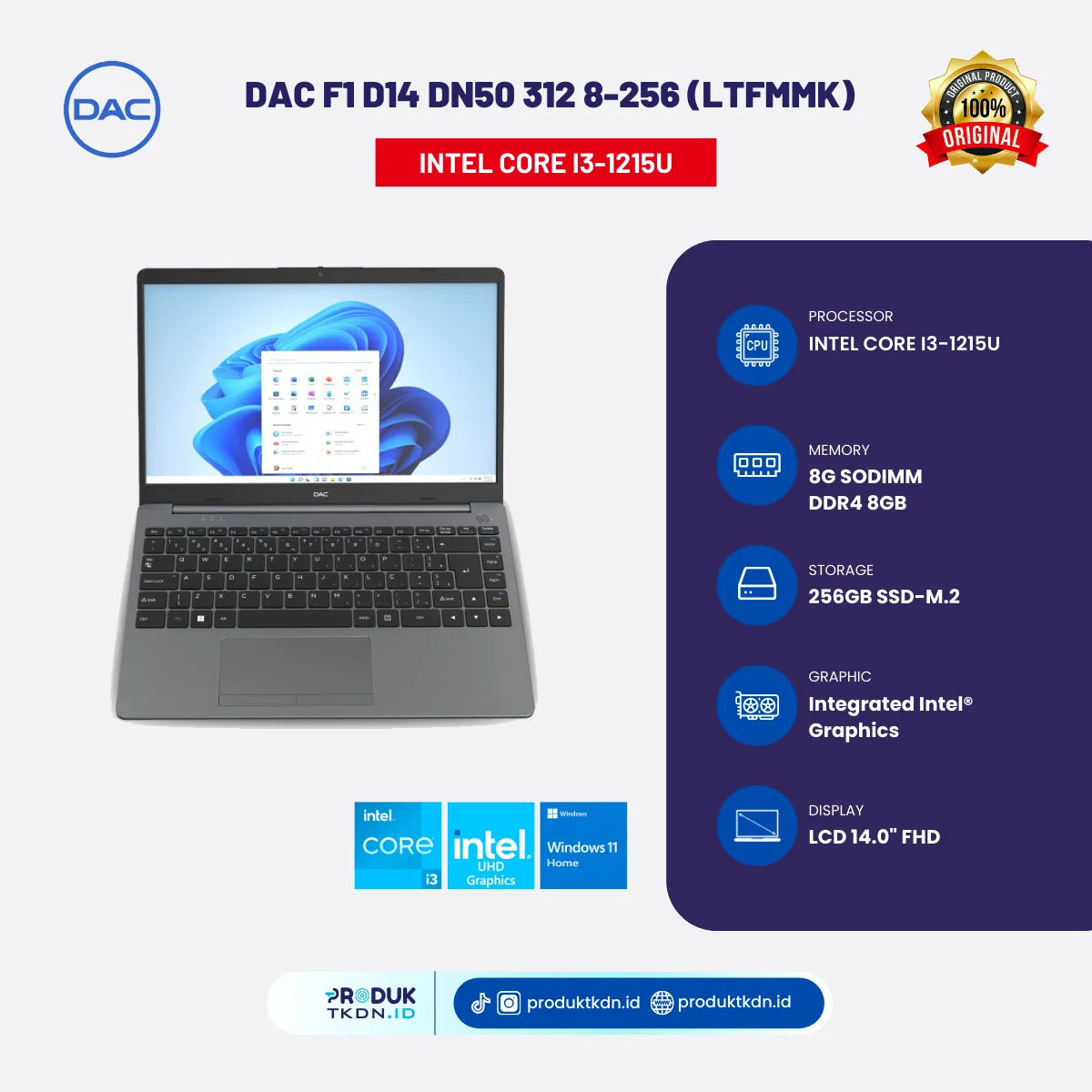 DAC F1 D14 DN50 312 8-256 (LTFMMK)