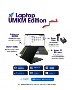 Laptop Siap Pakai untuk UMKM: Sudah Dilengkapi Aplikasi POS